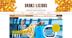 Desktop Screenshot of bronzalicious.com.au
